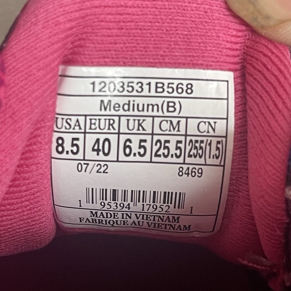 Brooks Adrenaline GTS 22 Womens Running Shoes Womens 8.5 Paint Smash Excellent - Picture 8 of 8